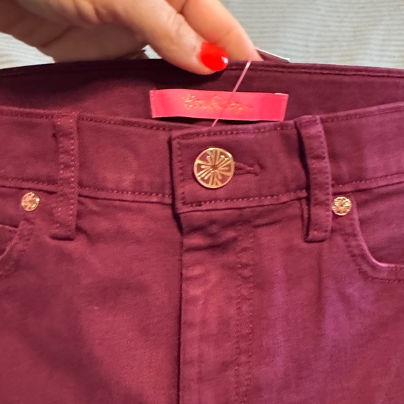 NWT Lilly Pulitzer South Ocean High Rise Jeans - Picture 8 of 10